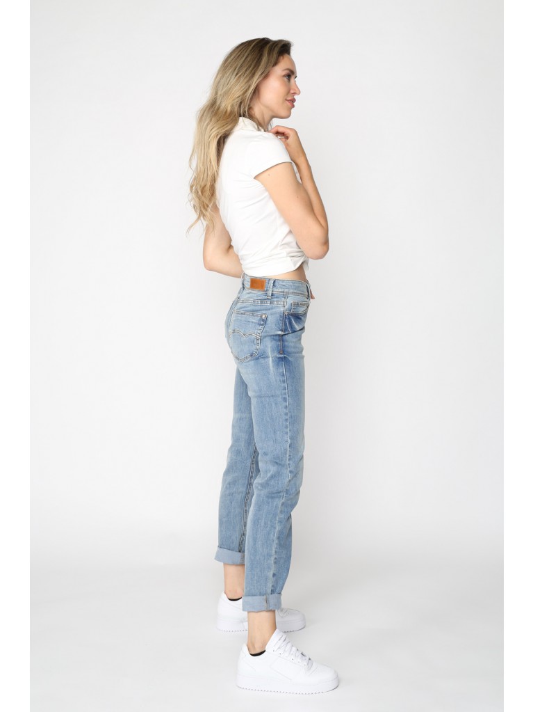 Sylvie Straight Light Blue