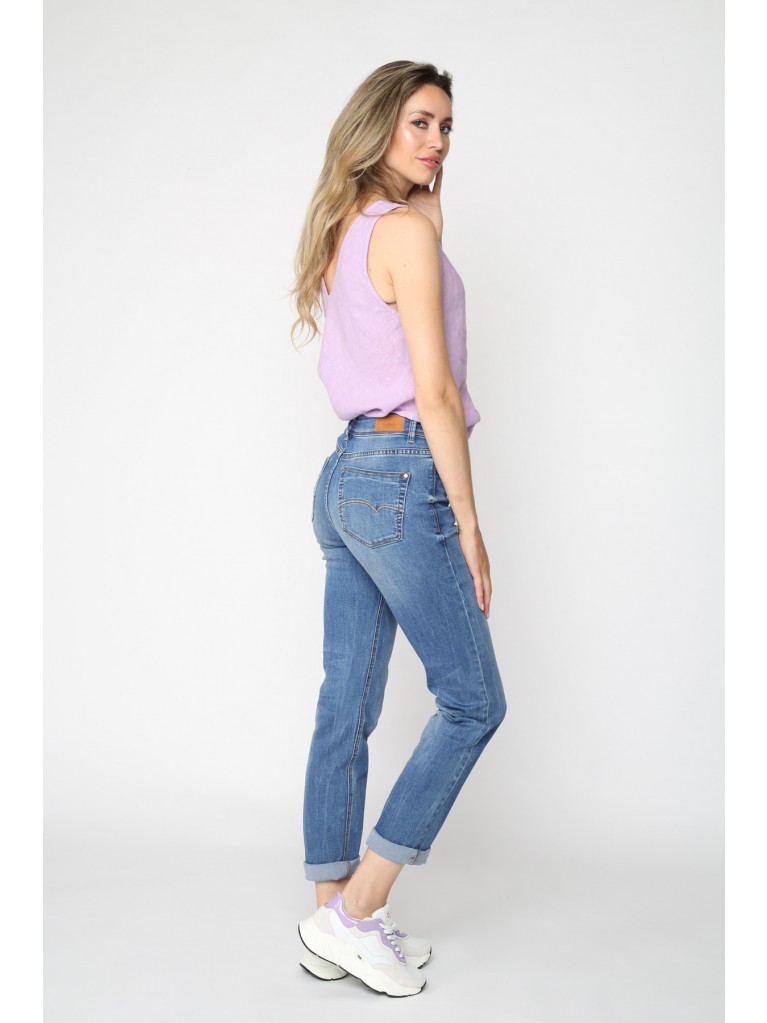 Sylvie Straight Medium Blue