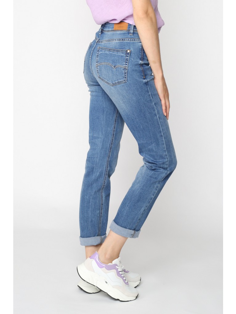 Sylvie Straight Medium Blue