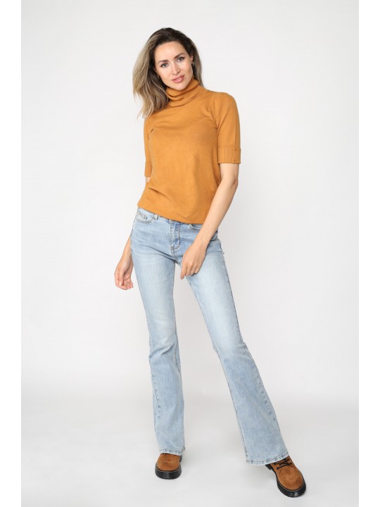 Sylvie Flare Light Blue