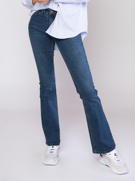 Sylvie Flare Medium Blue
