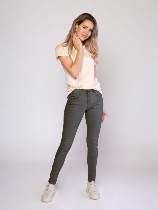 Zoe Green Coated