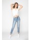 Sylvie Straight Light Blue