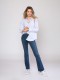 Sylvie Flare Medium Blue